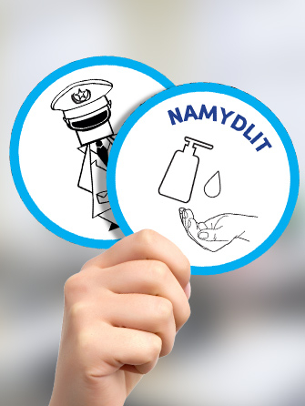 Spláchnout! Namydlit! Umýt! Usušit!